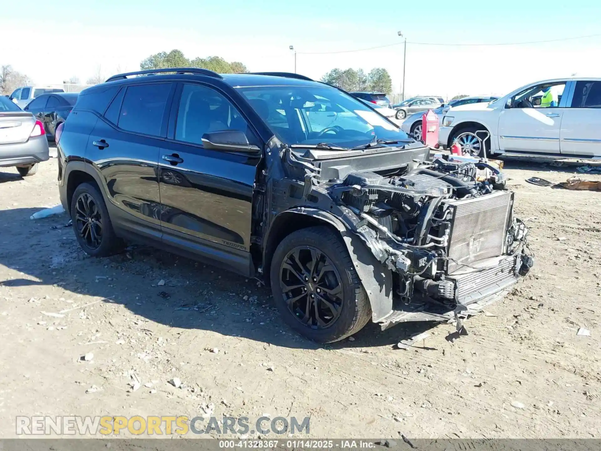 1 Photograph of a damaged car 3GKALTEV6KL328633 GMC TERRAIN 2019