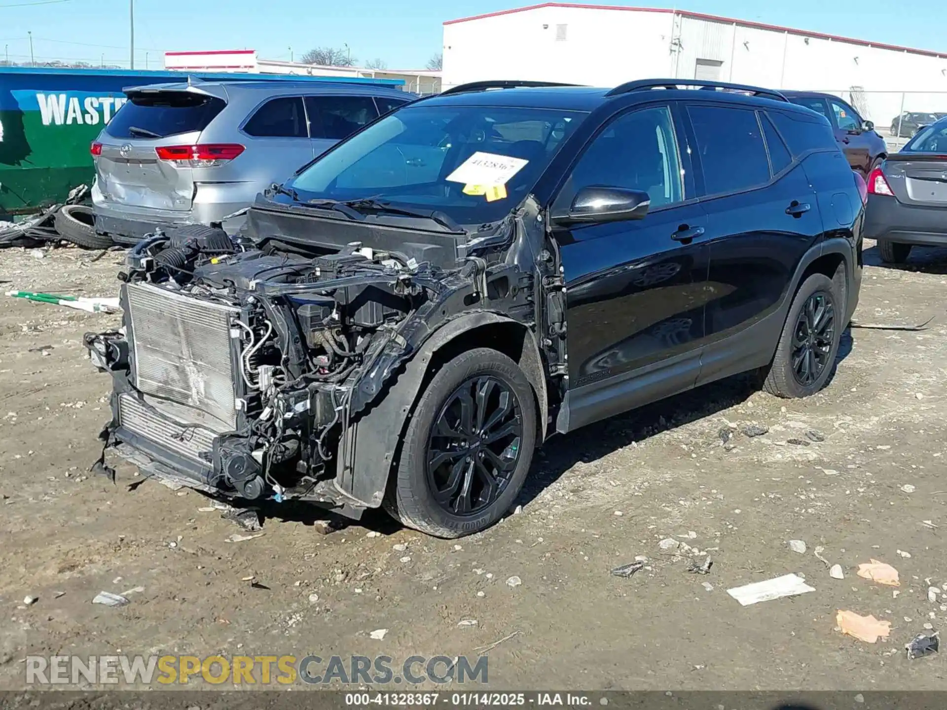 2 Photograph of a damaged car 3GKALTEV6KL328633 GMC TERRAIN 2019