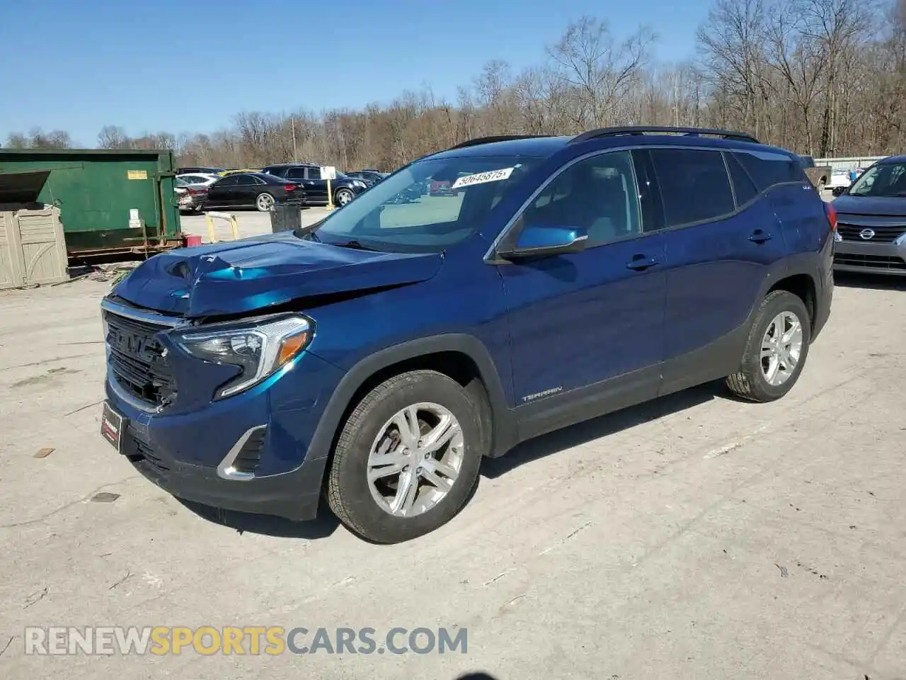 1 Photograph of a damaged car 3GKALTEV6KL355704 GMC TERRAIN 2019