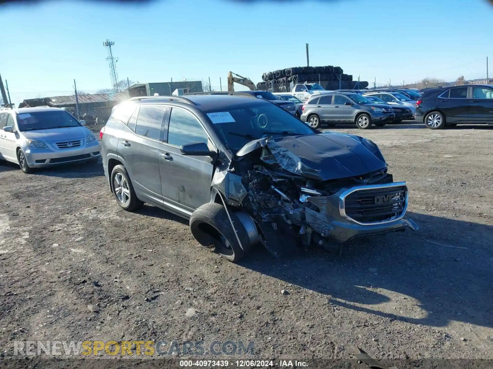 1 Photograph of a damaged car 3GKALTEV8KL254258 GMC TERRAIN 2019