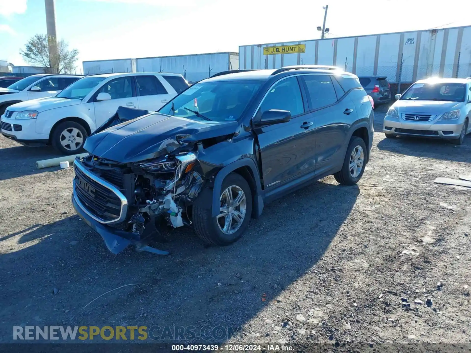 2 Photograph of a damaged car 3GKALTEV8KL254258 GMC TERRAIN 2019