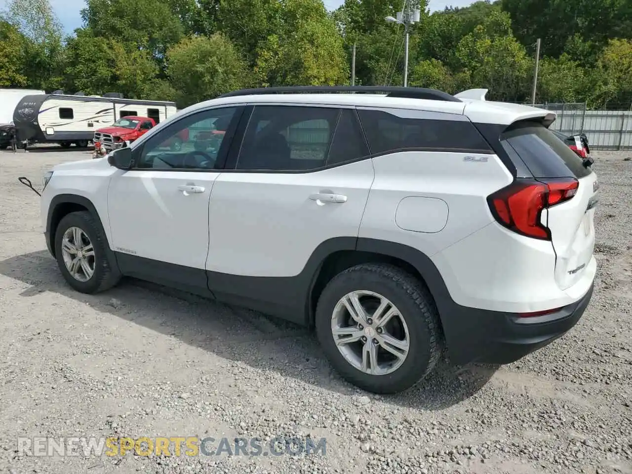 2 fotografías del automóvil dañado 3GKALUEU3KL294079 GMC TERRAIN 2019