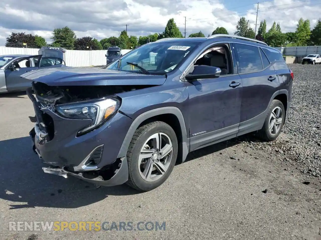 1 Photograph of a damaged car 3GKALVEV1KL225342 GMC TERRAIN 2019