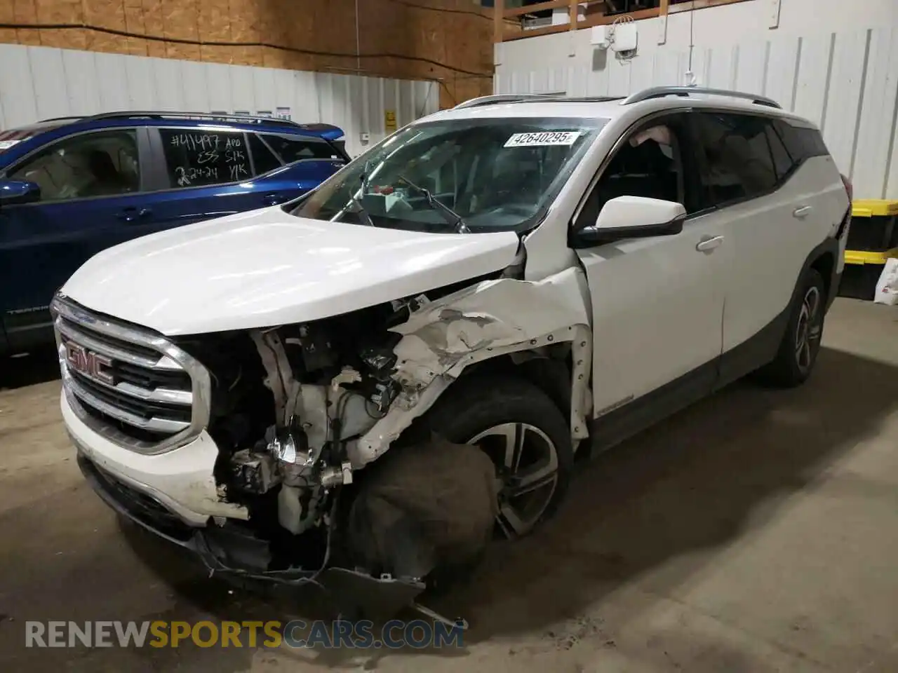 1 Photograph of a damaged car 3GKALVEV2KL175504 GMC TERRAIN 2019