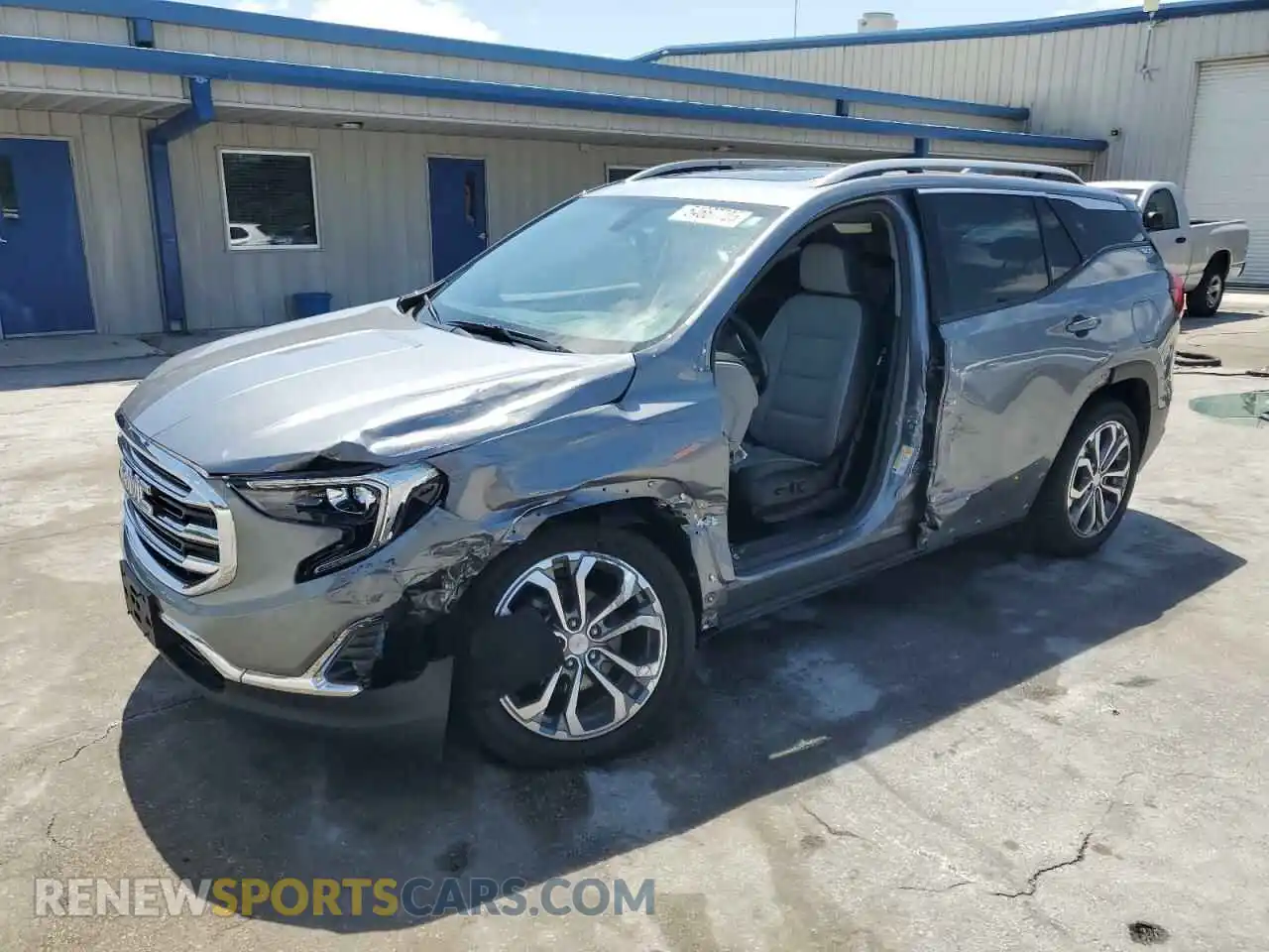 1 Photograph of a damaged car 3GKALVEV4KL150006 GMC TERRAIN 2019