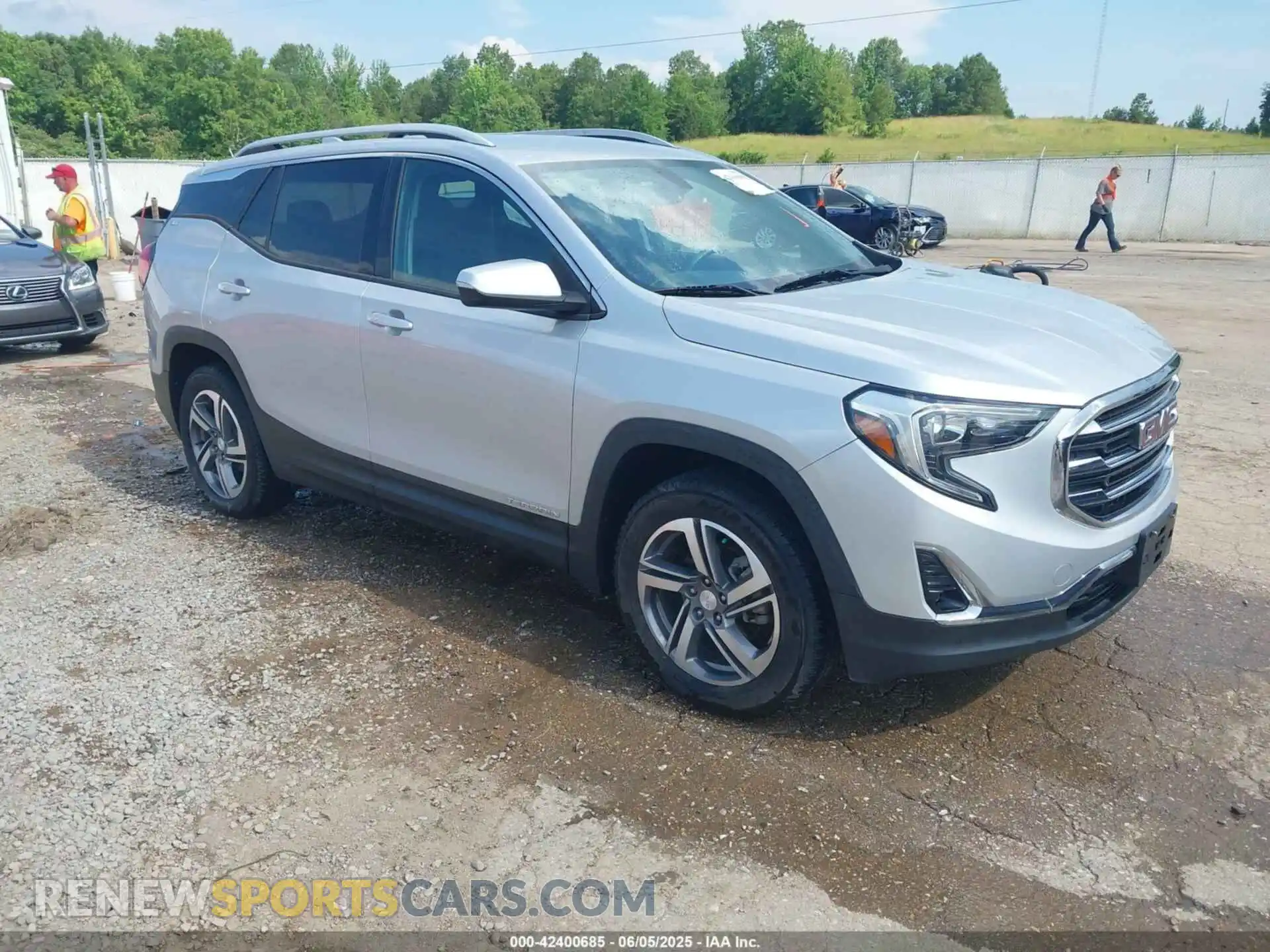 1 Photograph of a damaged car 3GKALVEV4KL182566 GMC TERRAIN 2019