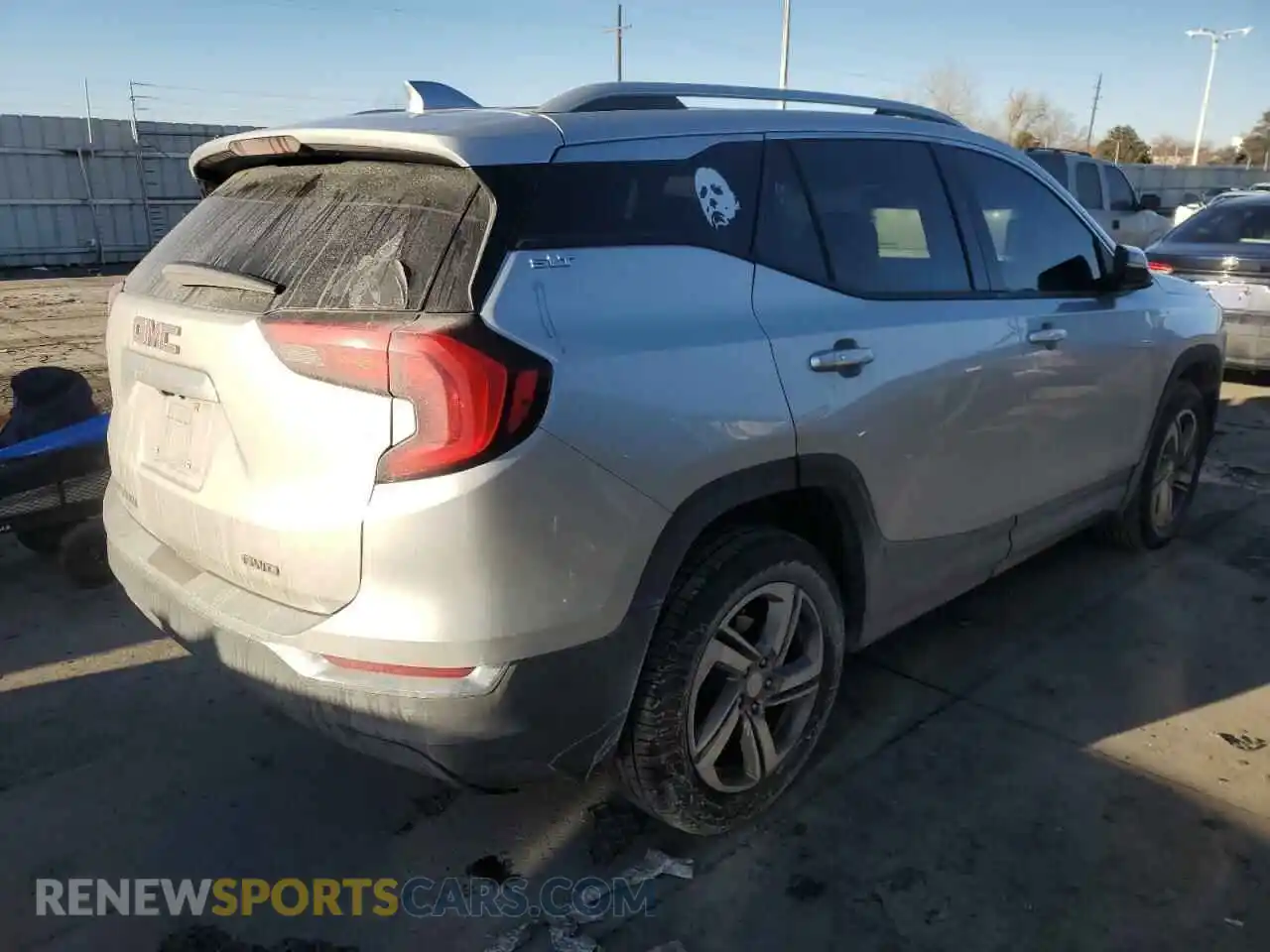 3 Photograph of a damaged car 3GKALVEV5KL233749 GMC TERRAIN 2019