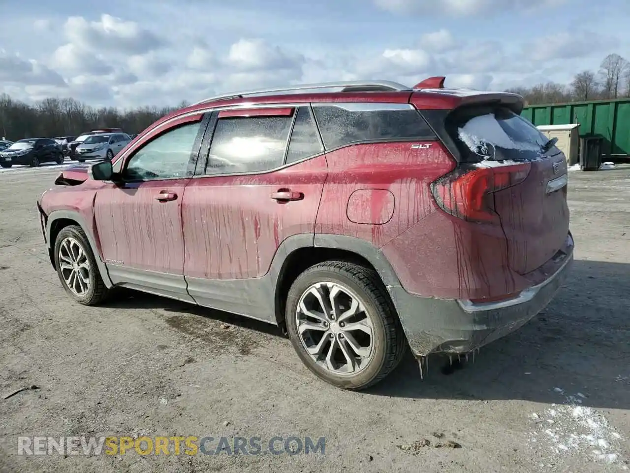 2 Photograph of a damaged car 3GKALVEV6KL109571 GMC TERRAIN 2019