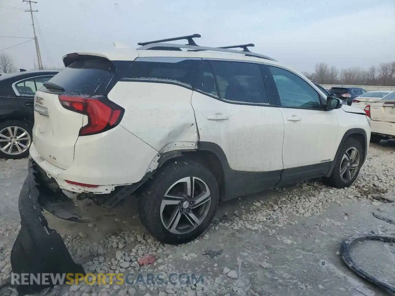 3 Photograph of a damaged car 3GKALVEV6KL305929 GMC TERRAIN 2019