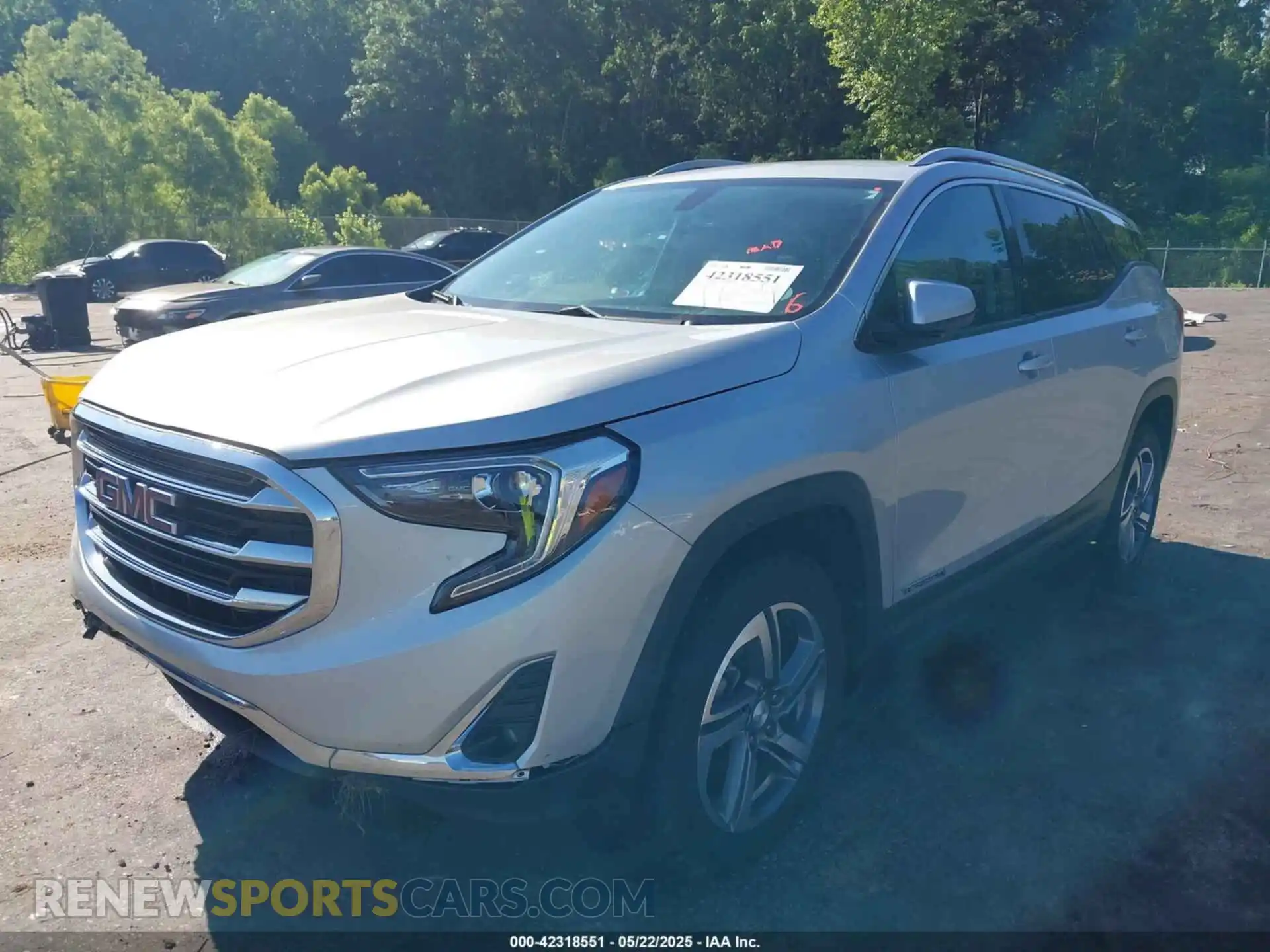 2 Photograph of a damaged car 3GKALVEV6KL341085 GMC TERRAIN 2019