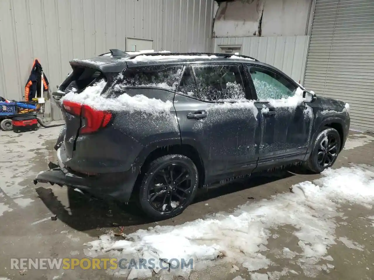 3 Photograph of a damaged car 3GKALVEV7KL185428 GMC TERRAIN 2019