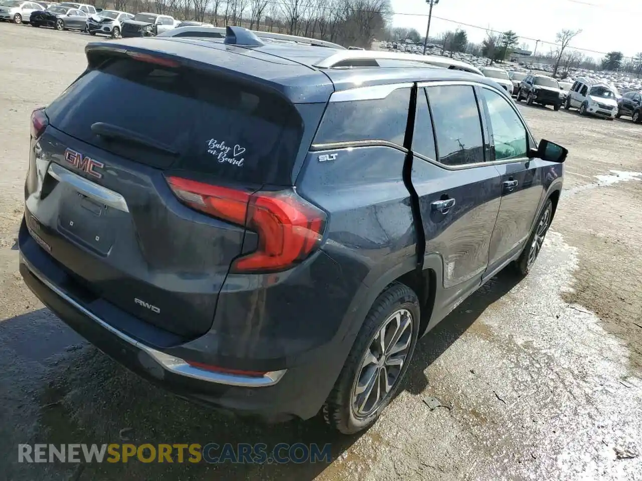 3 Photograph of a damaged car 3GKALVEV7KL246941 GMC TERRAIN 2019