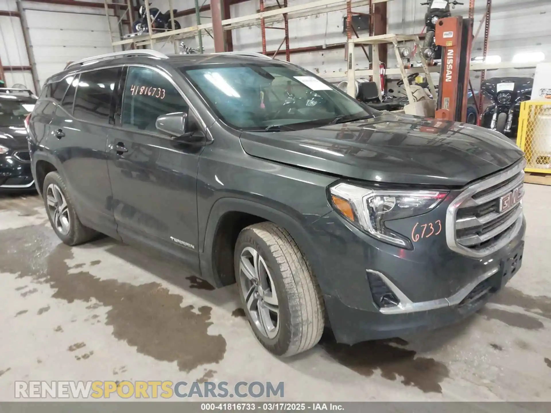 1 Photograph of a damaged car 3GKALVEVXKL346483 GMC TERRAIN 2019