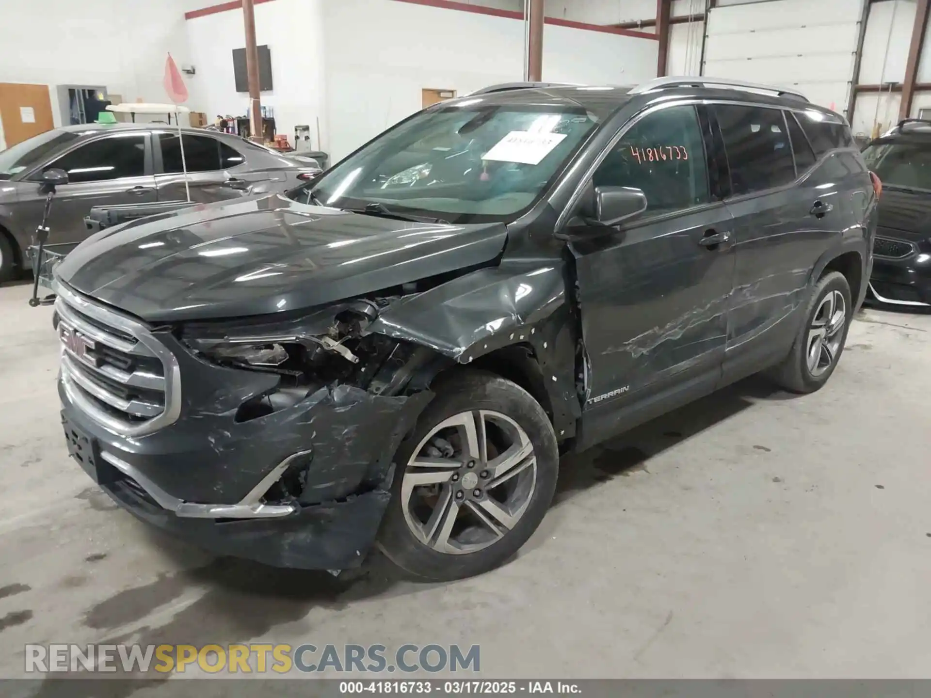 2 Photograph of a damaged car 3GKALVEVXKL346483 GMC TERRAIN 2019