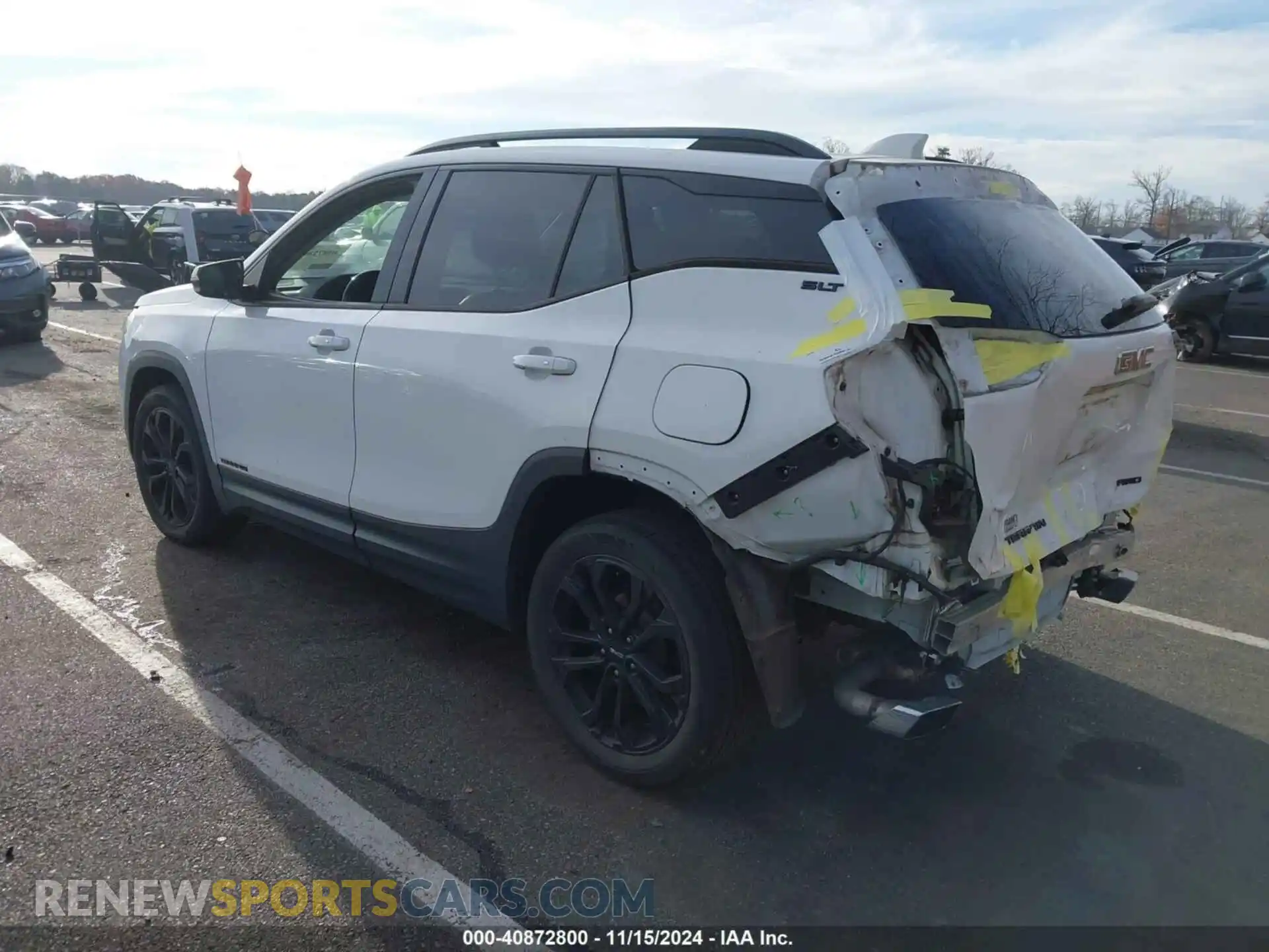 3 Photograph of a damaged car 3GKALVEX2KL215372 GMC TERRAIN 2019