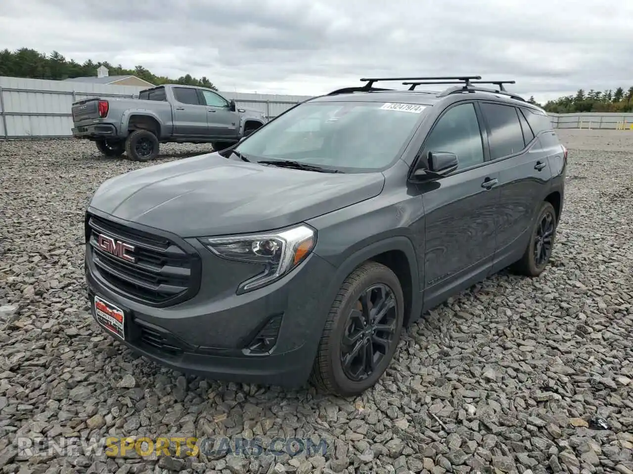 1 Photograph of a damaged car 3GKALVEX4KL133532 GMC TERRAIN 2019