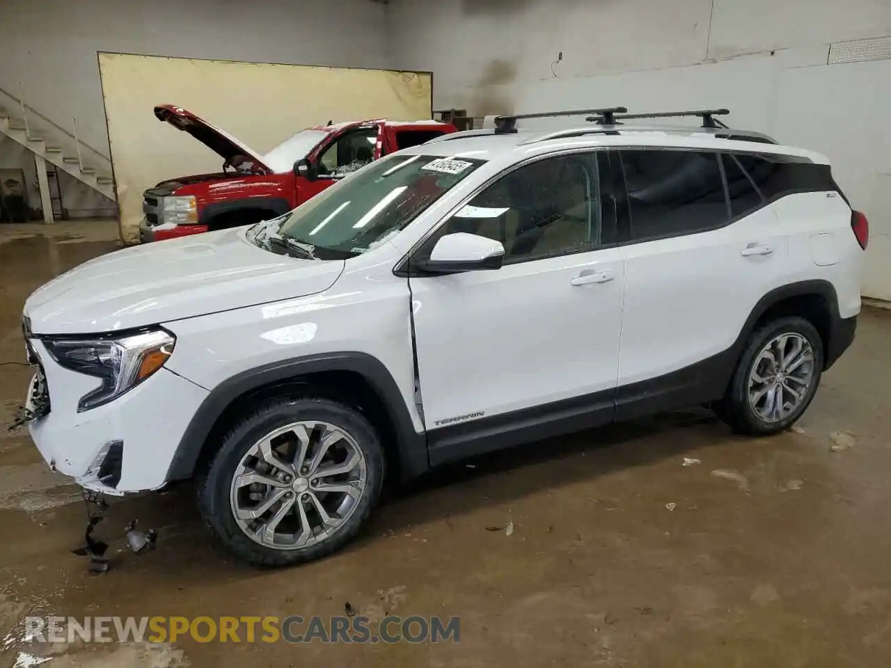 1 Photograph of a damaged car 3GKALVEX4KL155076 GMC TERRAIN 2019