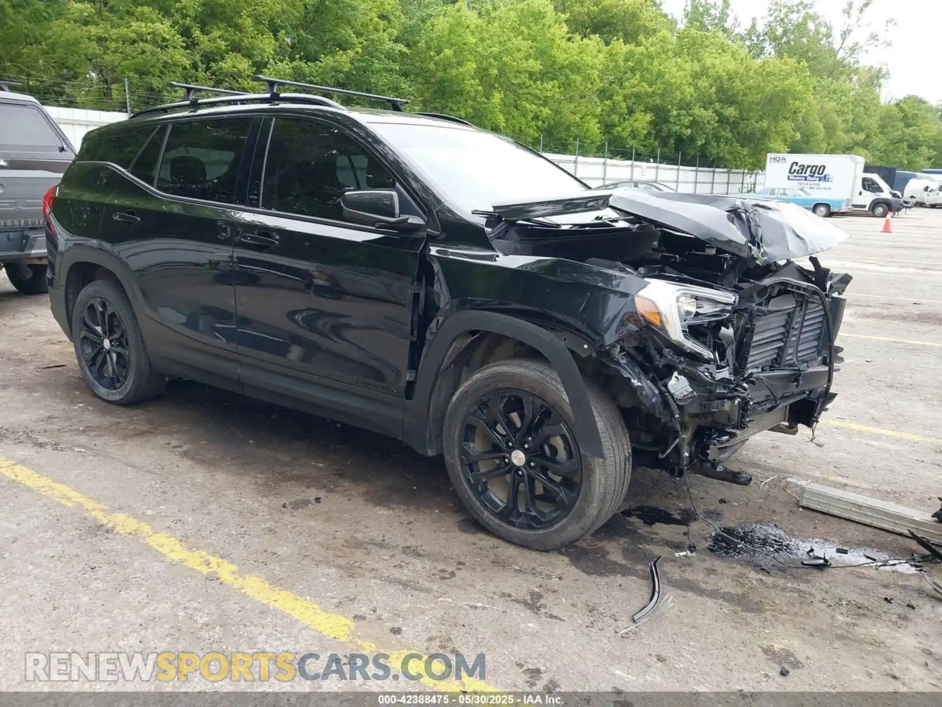 1 fotografías del automóvil dañado 3GKALVEX7KL146565 GMC TERRAIN 2019