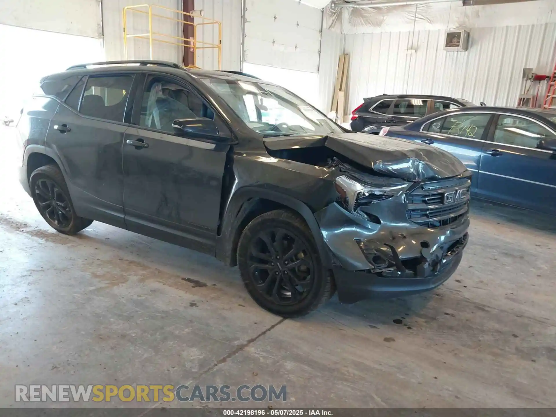 1 Photograph of a damaged car 3GKALVEX7KL267984 GMC TERRAIN 2019