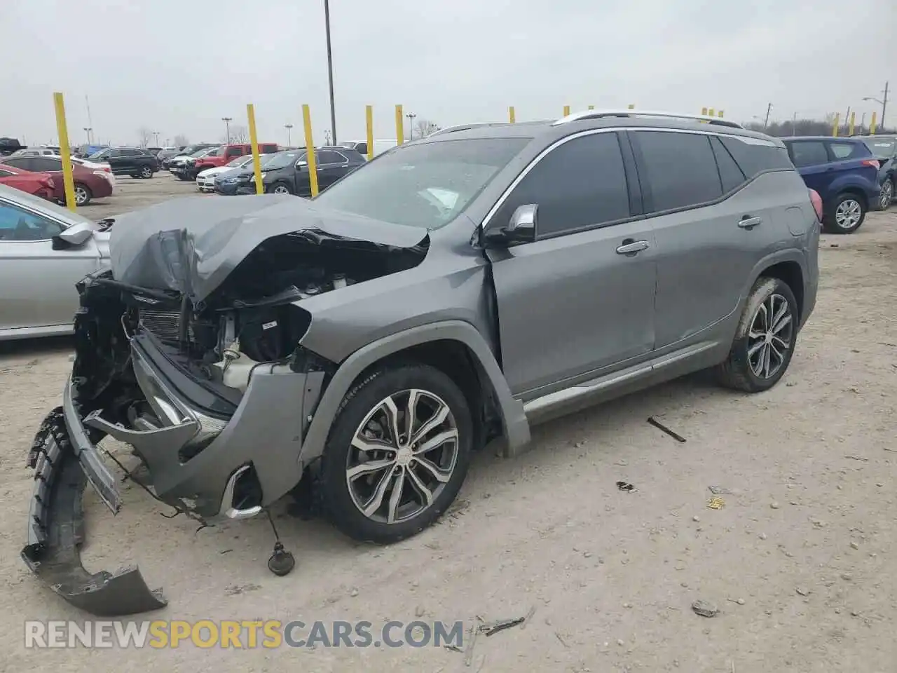 1 Photograph of a damaged car 3GKALXEX5KL265114 GMC TERRAIN 2019