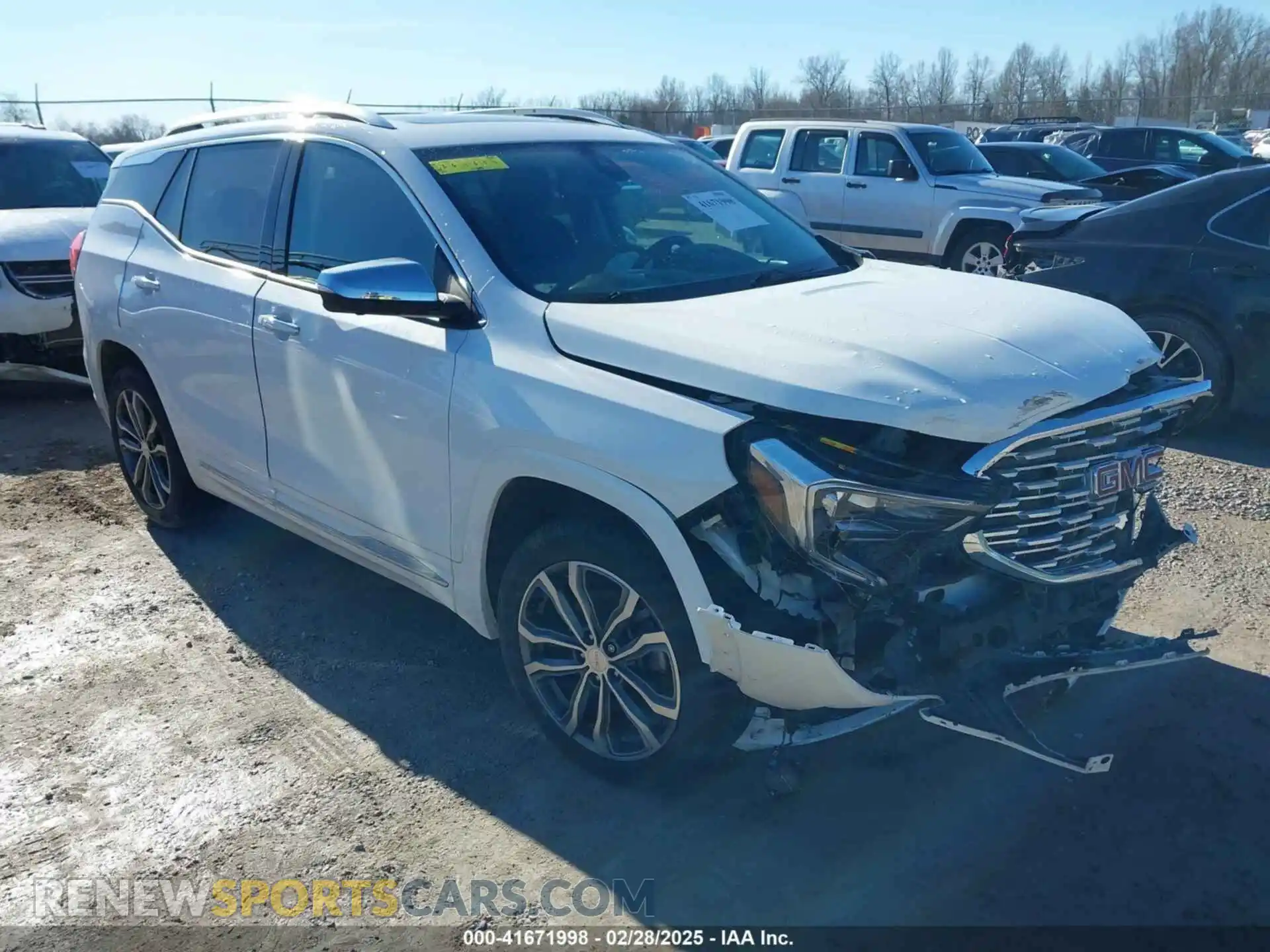1 fotografías del automóvil dañado 3GKALXEX6KL364654 GMC TERRAIN 2019