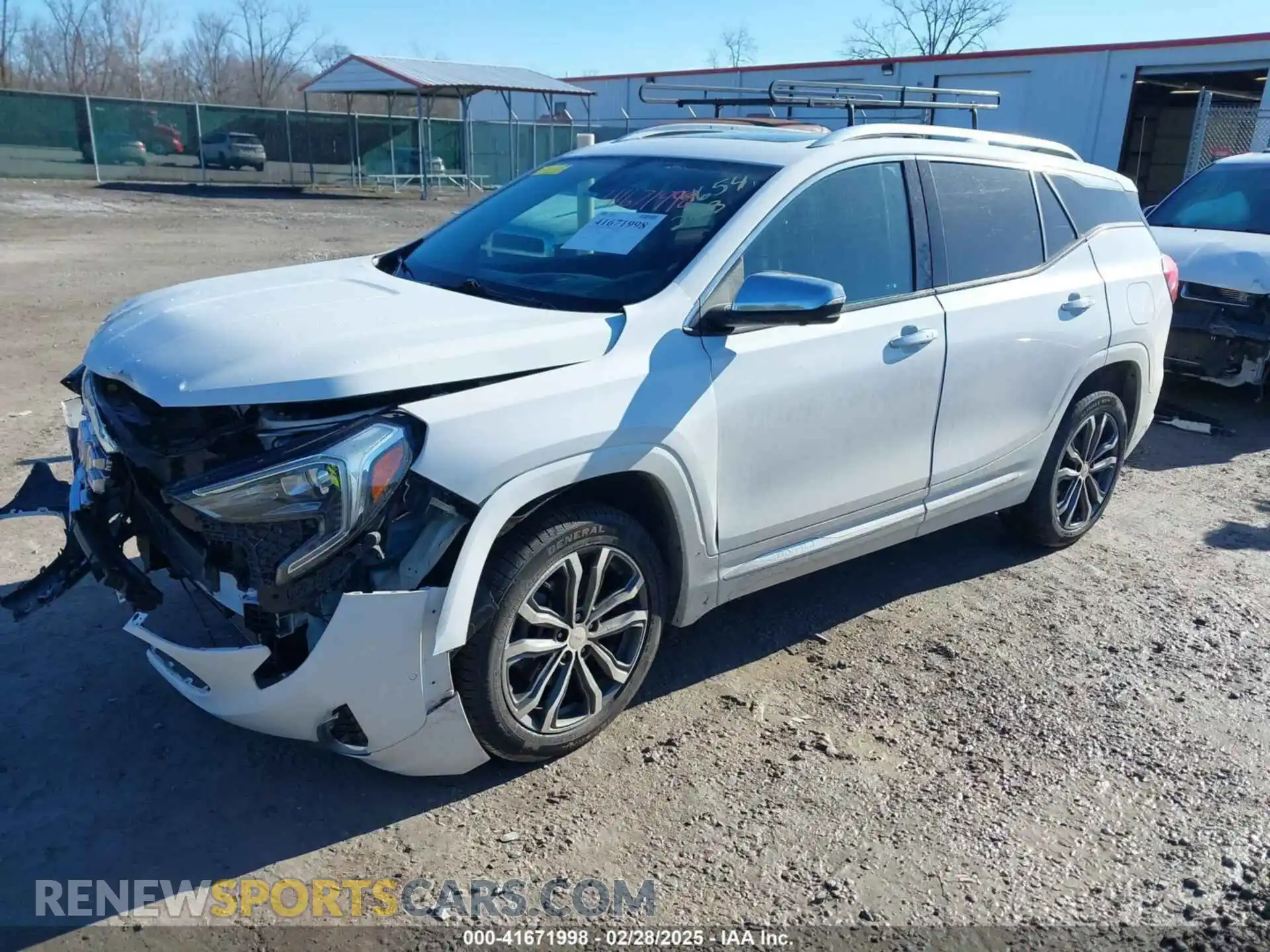 2 fotografías del automóvil dañado 3GKALXEX6KL364654 GMC TERRAIN 2019