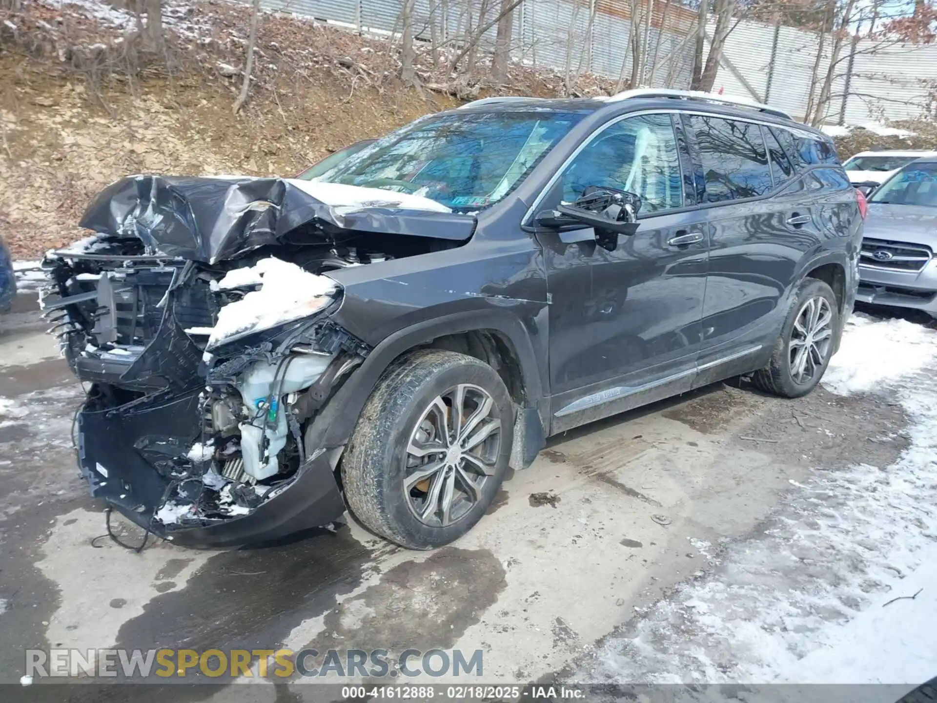 2 Photograph of a damaged car 3GKALXEX6KL383270 GMC TERRAIN 2019