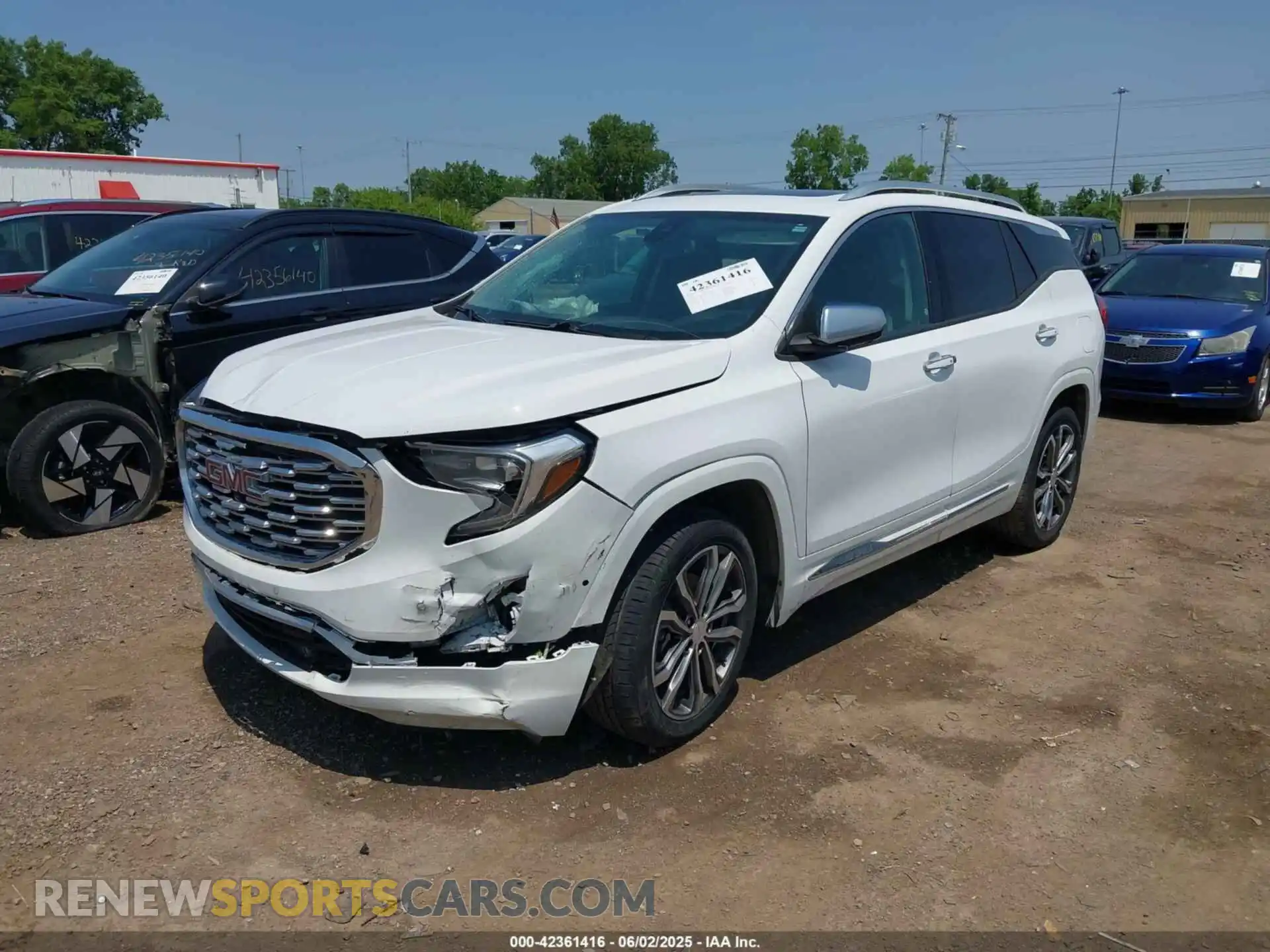 2 Photograph of a damaged car 3GKALXEX7KL101072 GMC TERRAIN 2019