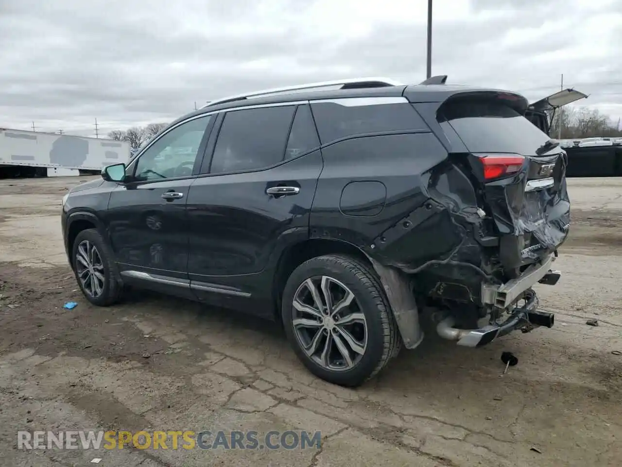 2 Photograph of a damaged car 3GKALXEX7KL192392 GMC TERRAIN 2019