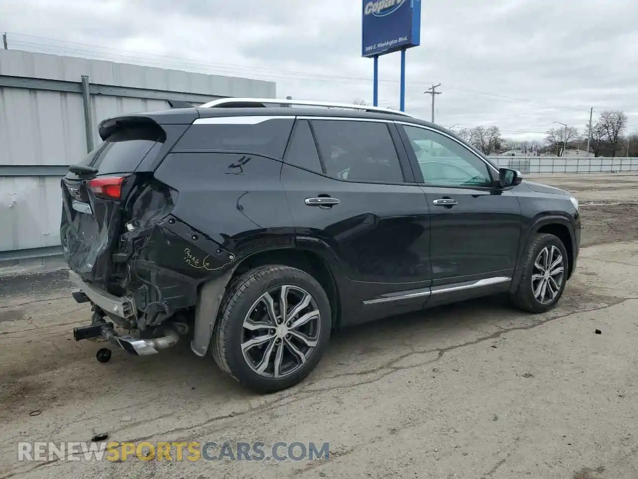 3 Photograph of a damaged car 3GKALXEX7KL192392 GMC TERRAIN 2019