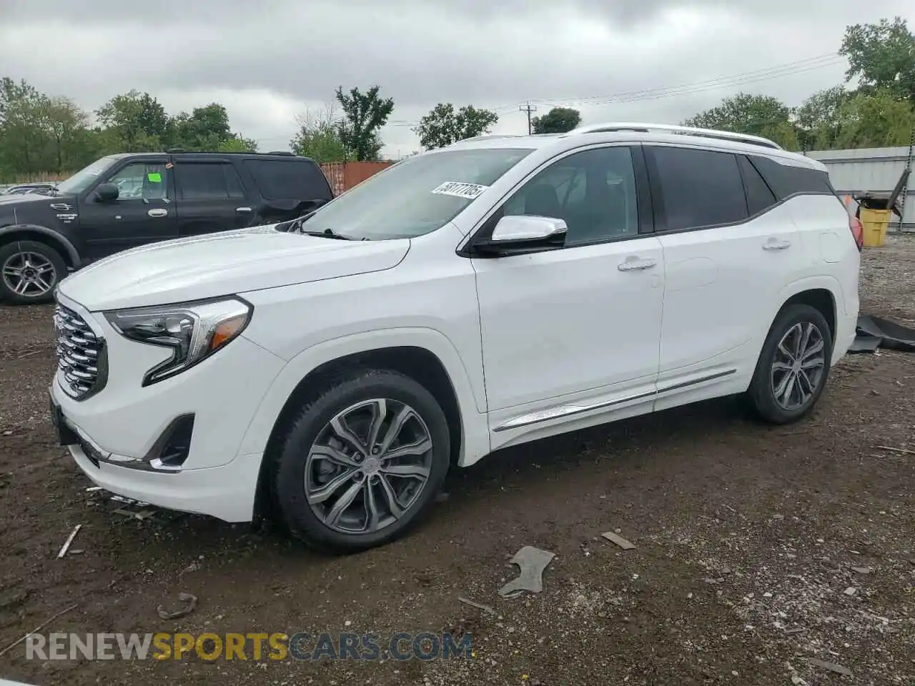 1 Photograph of a damaged car 3GKALXEX8KL133934 GMC TERRAIN 2019