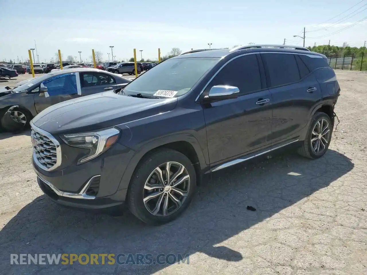 1 Photograph of a damaged car 3GKALXEX9KL295684 GMC TERRAIN 2019