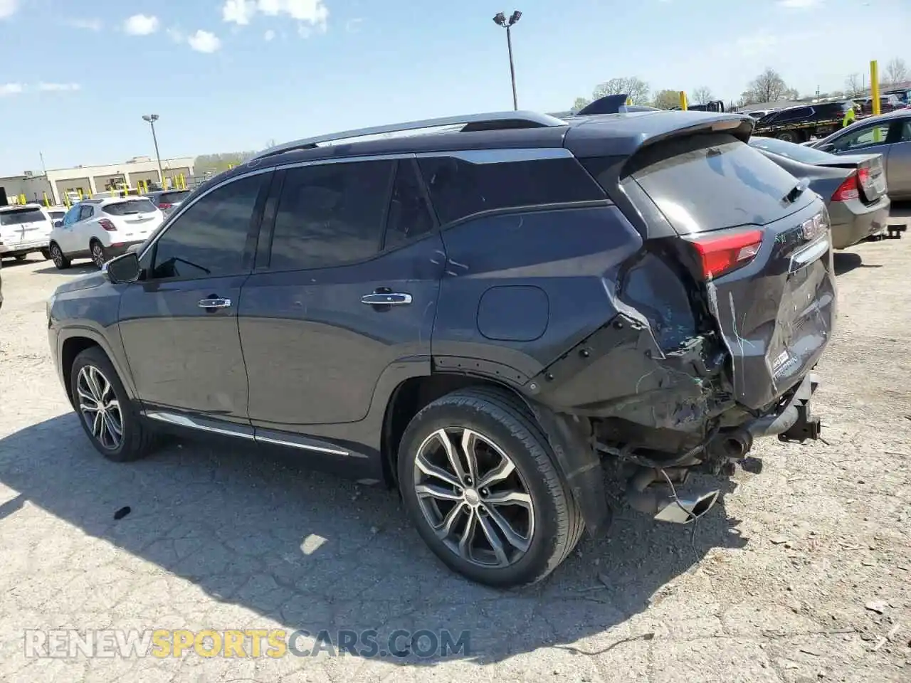 2 Photograph of a damaged car 3GKALXEX9KL295684 GMC TERRAIN 2019