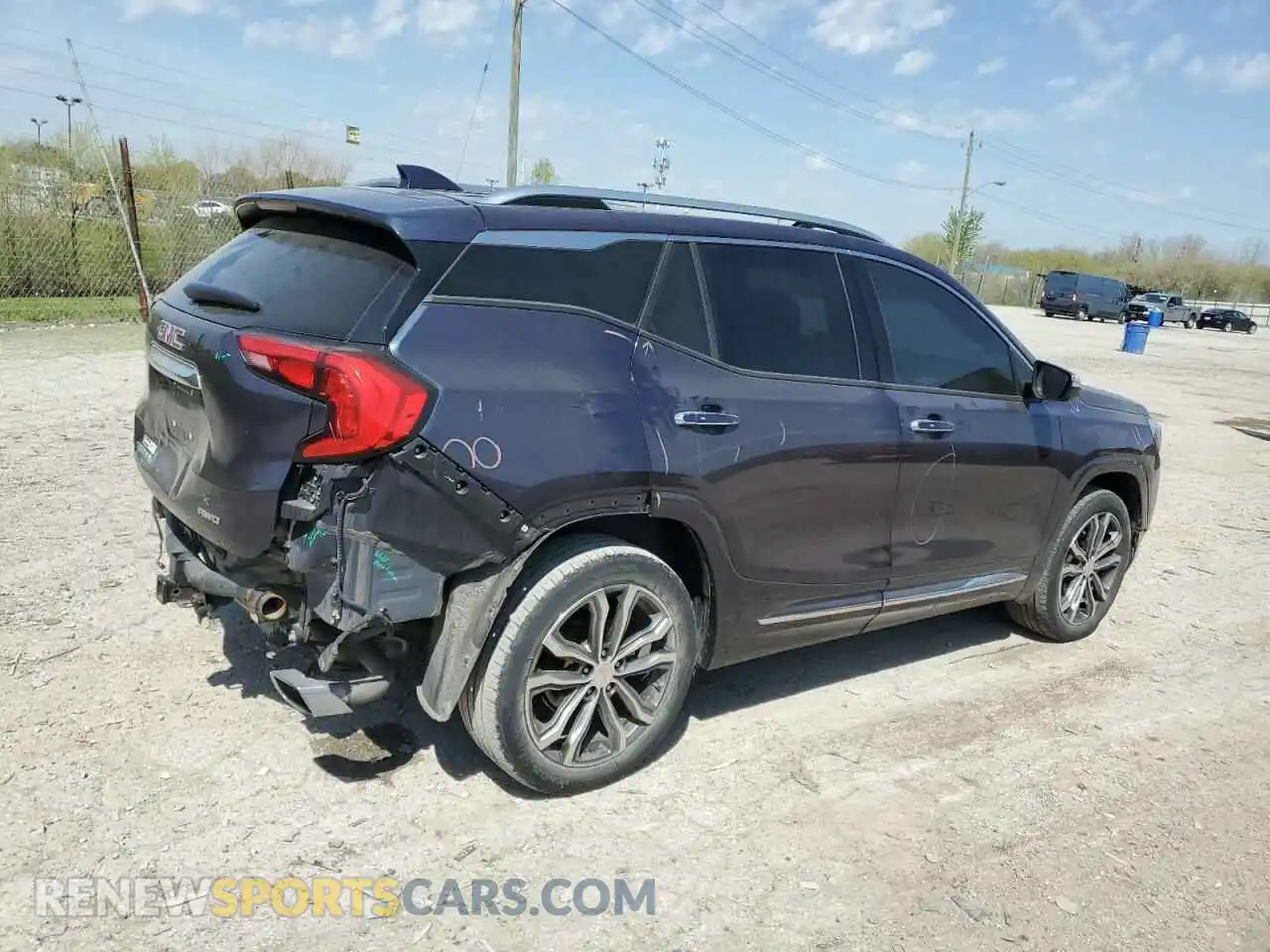 3 Photograph of a damaged car 3GKALXEX9KL295684 GMC TERRAIN 2019
