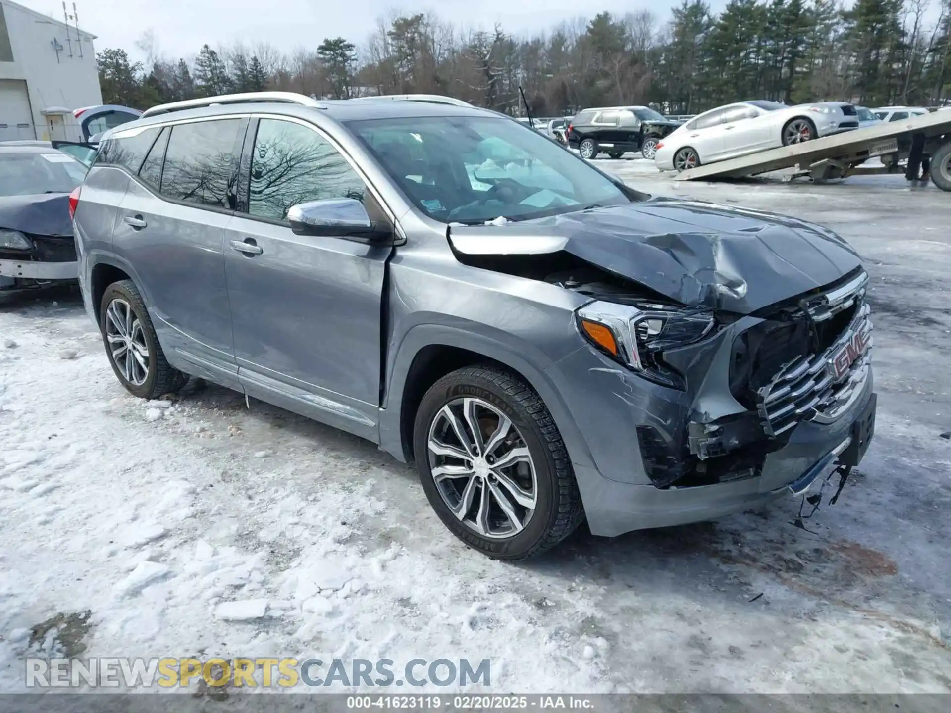 1 Photograph of a damaged car 3GKALXEXXKL380226 GMC TERRAIN 2019