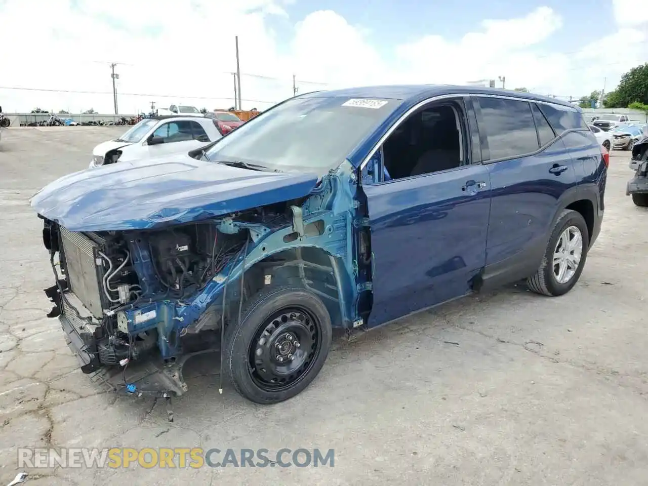 1 Photograph of a damaged car 3GKALMEV0LL105883 GMC TERRAIN 2020