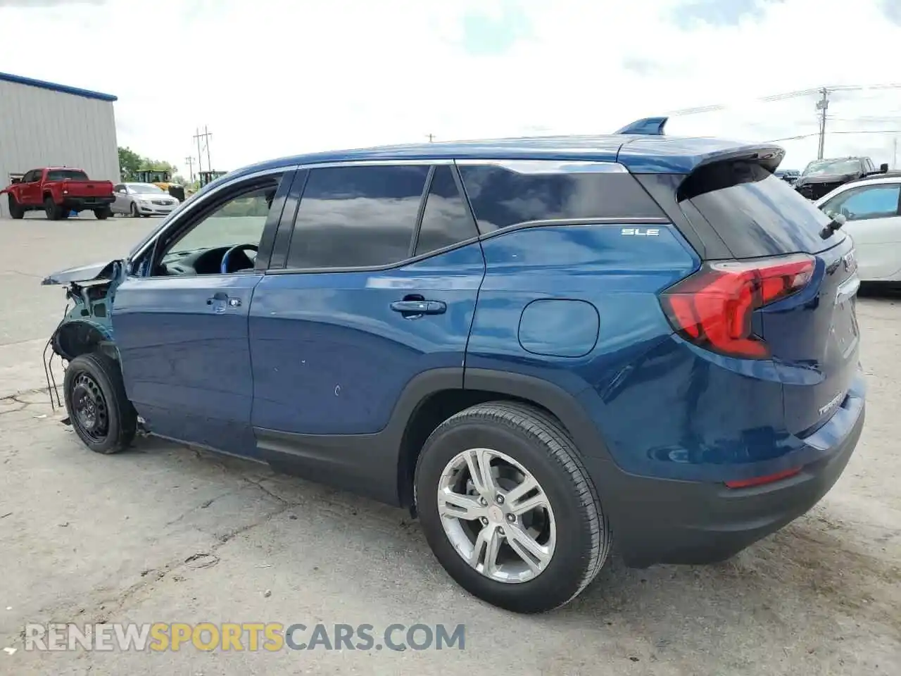 2 Photograph of a damaged car 3GKALMEV0LL105883 GMC TERRAIN 2020