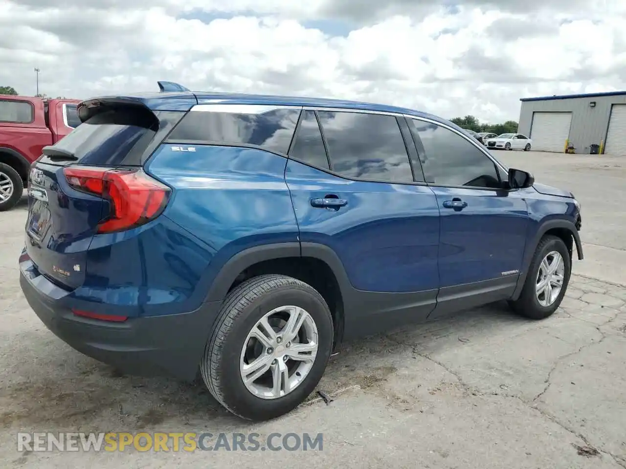 3 Photograph of a damaged car 3GKALMEV0LL105883 GMC TERRAIN 2020