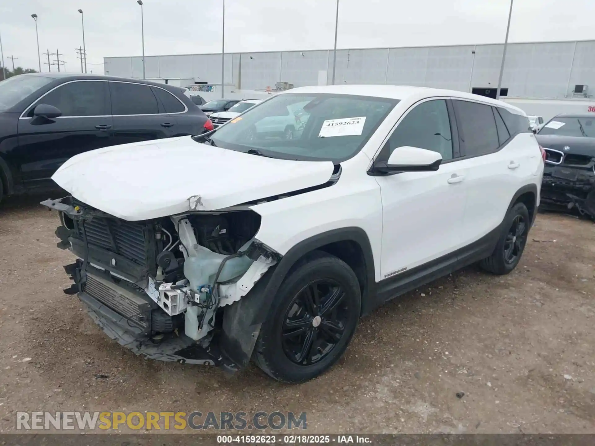 2 Photograph of a damaged car 3GKALMEV1LL145017 GMC TERRAIN 2020