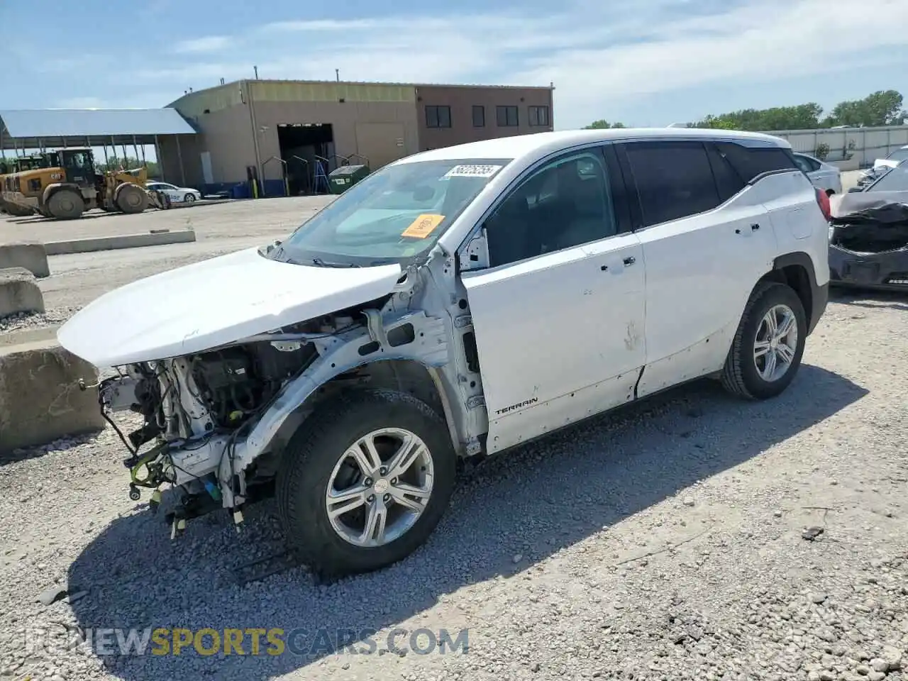 1 Photograph of a damaged car 3GKALMEV1LL196758 GMC TERRAIN 2020