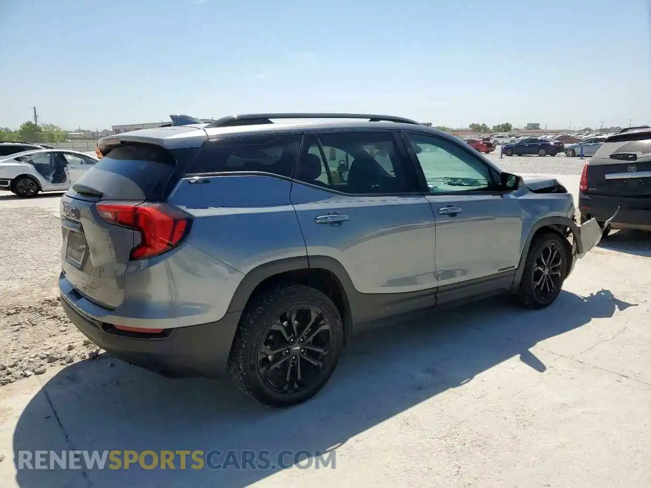 3 Photograph of a damaged car 3GKALMEV1LL203661 GMC TERRAIN 2020