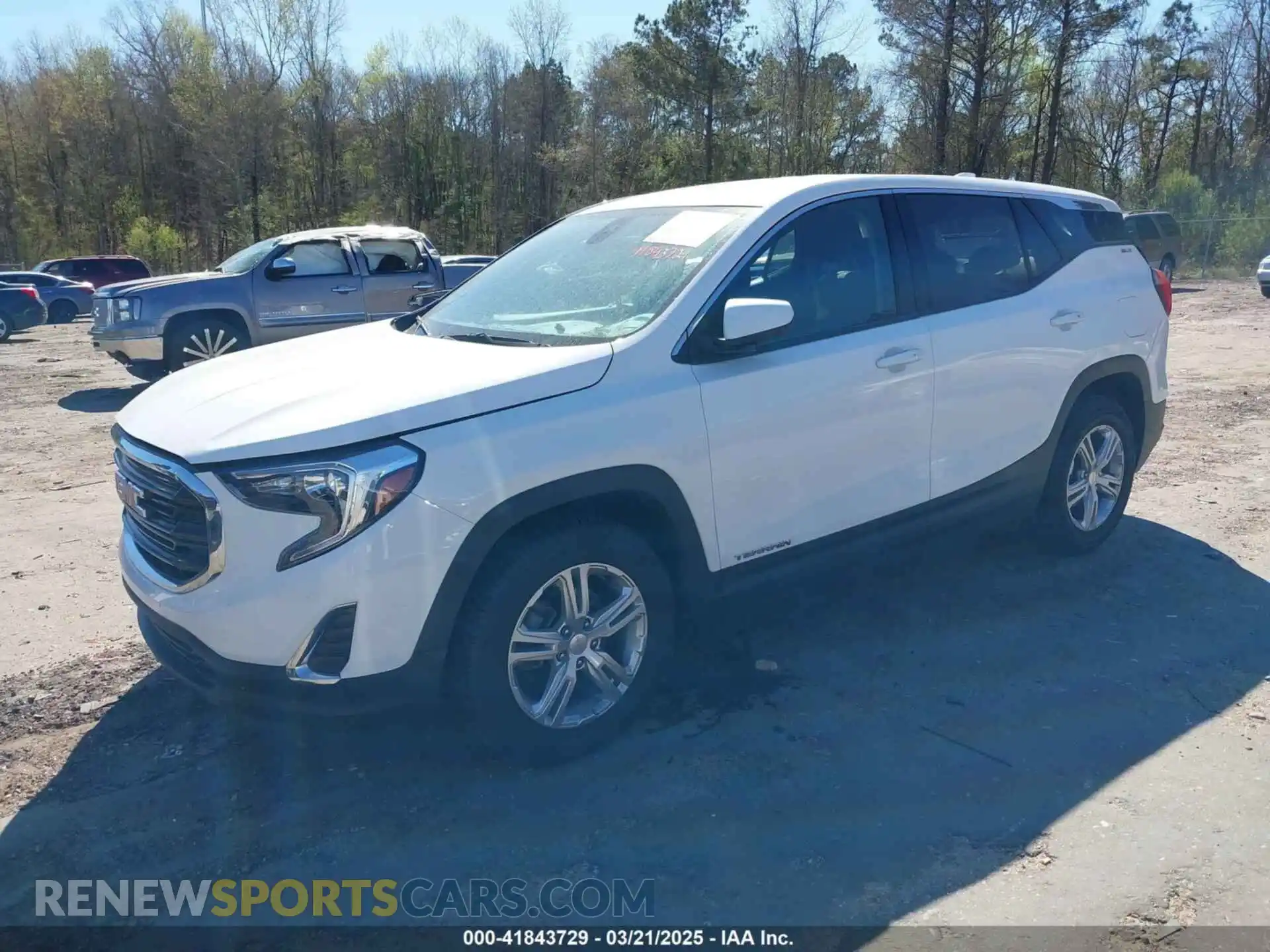 2 Photograph of a damaged car 3GKALMEV1LL224087 GMC TERRAIN 2020