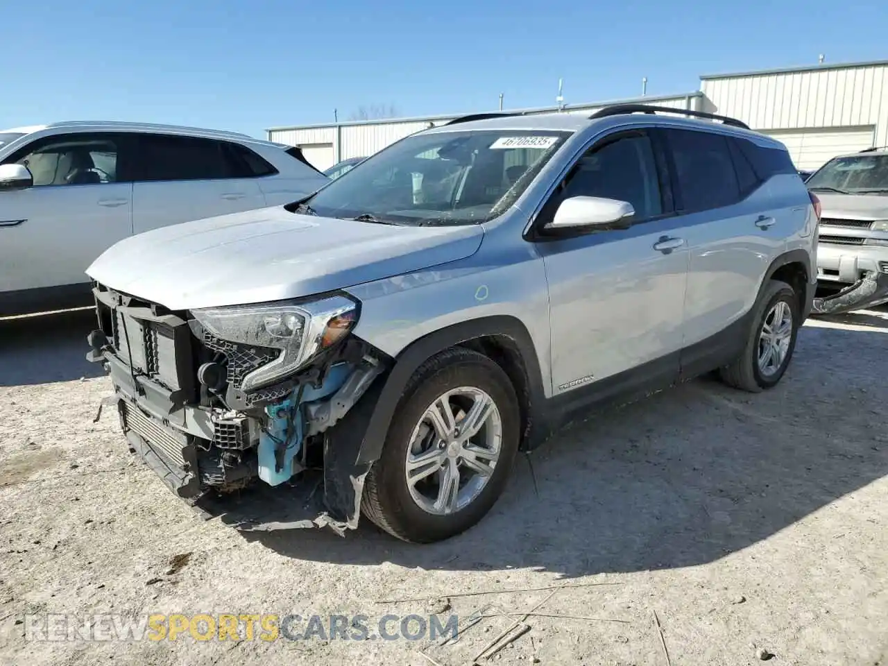 1 Photograph of a damaged car 3GKALMEV1LL239849 GMC TERRAIN 2020
