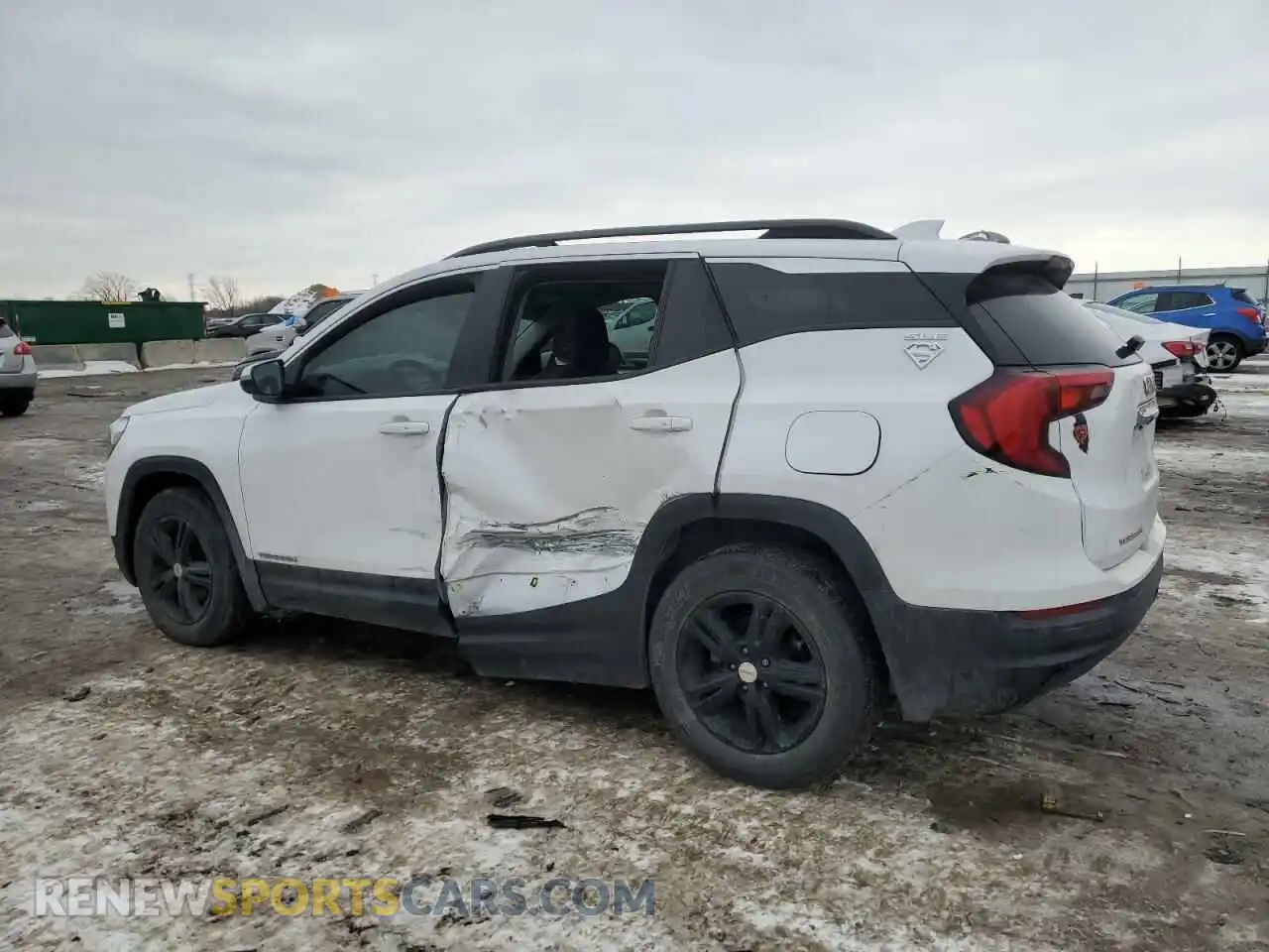 2 Photograph of a damaged car 3GKALMEV1LL336372 GMC TERRAIN 2020