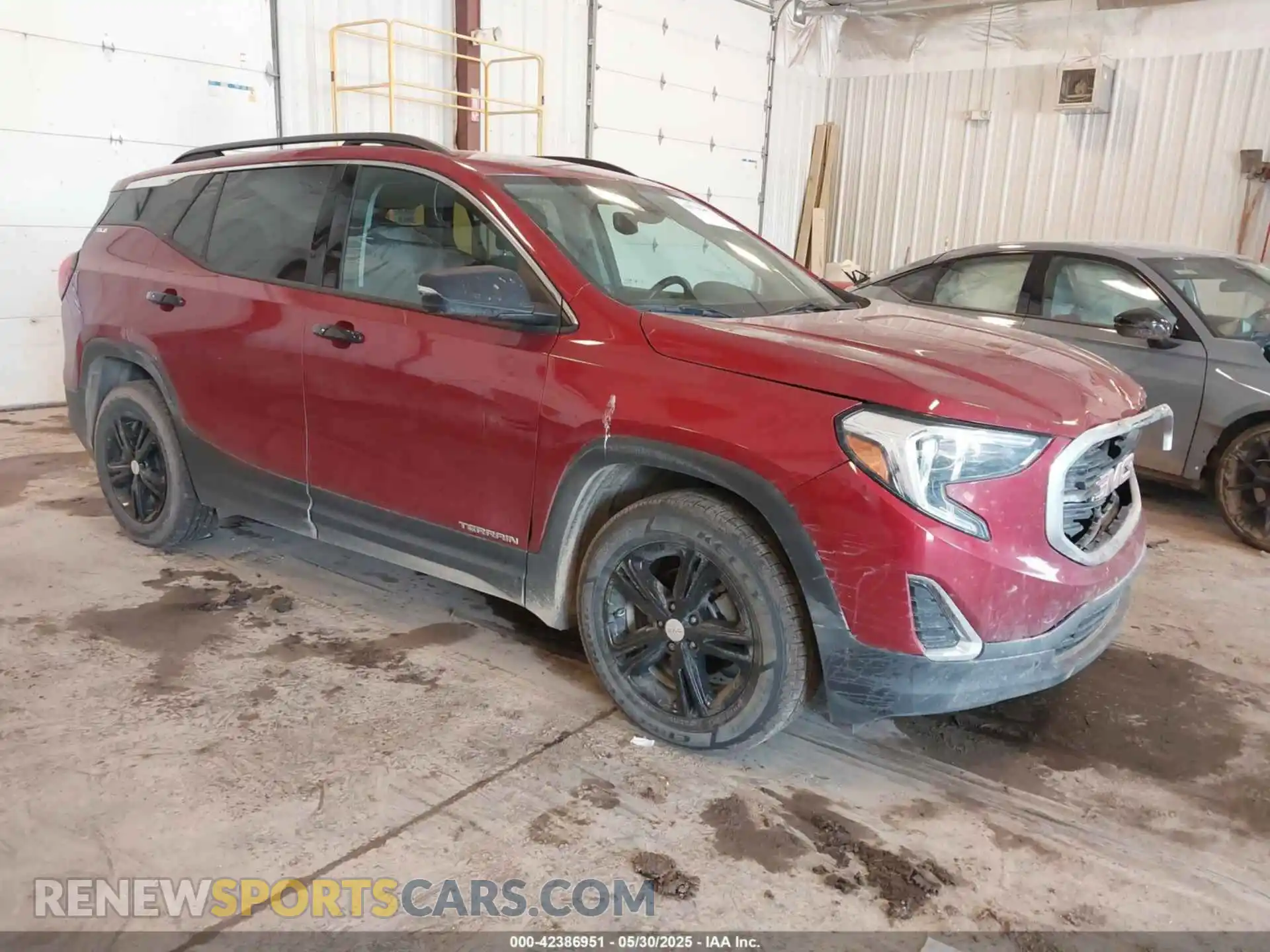 1 Photograph of a damaged car 3GKALMEV2LL102838 GMC TERRAIN 2020