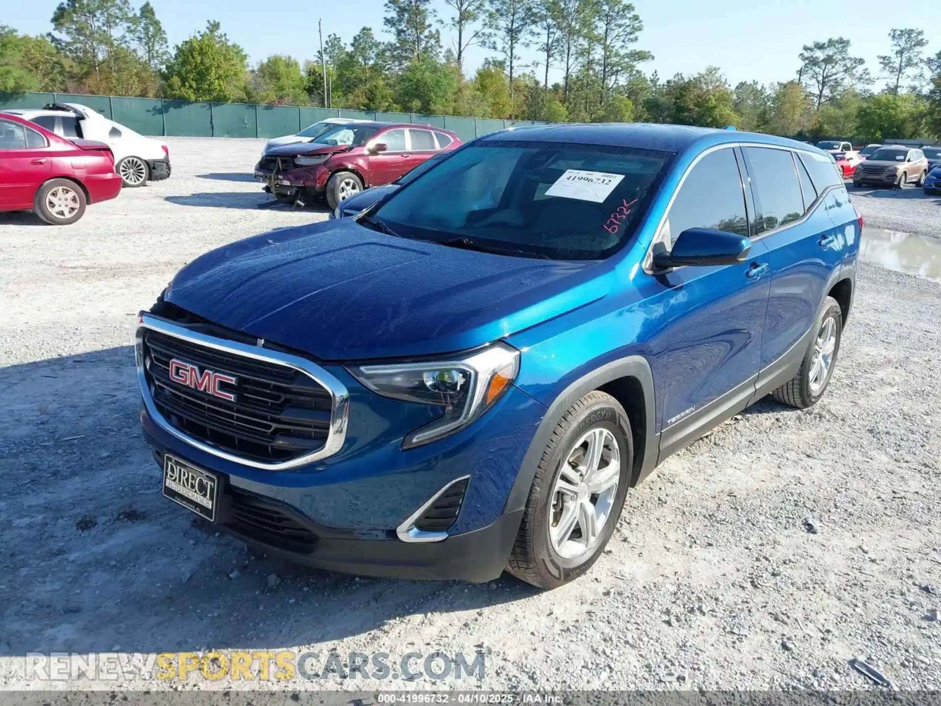 2 Photograph of a damaged car 3GKALMEV2LL104945 GMC TERRAIN 2020