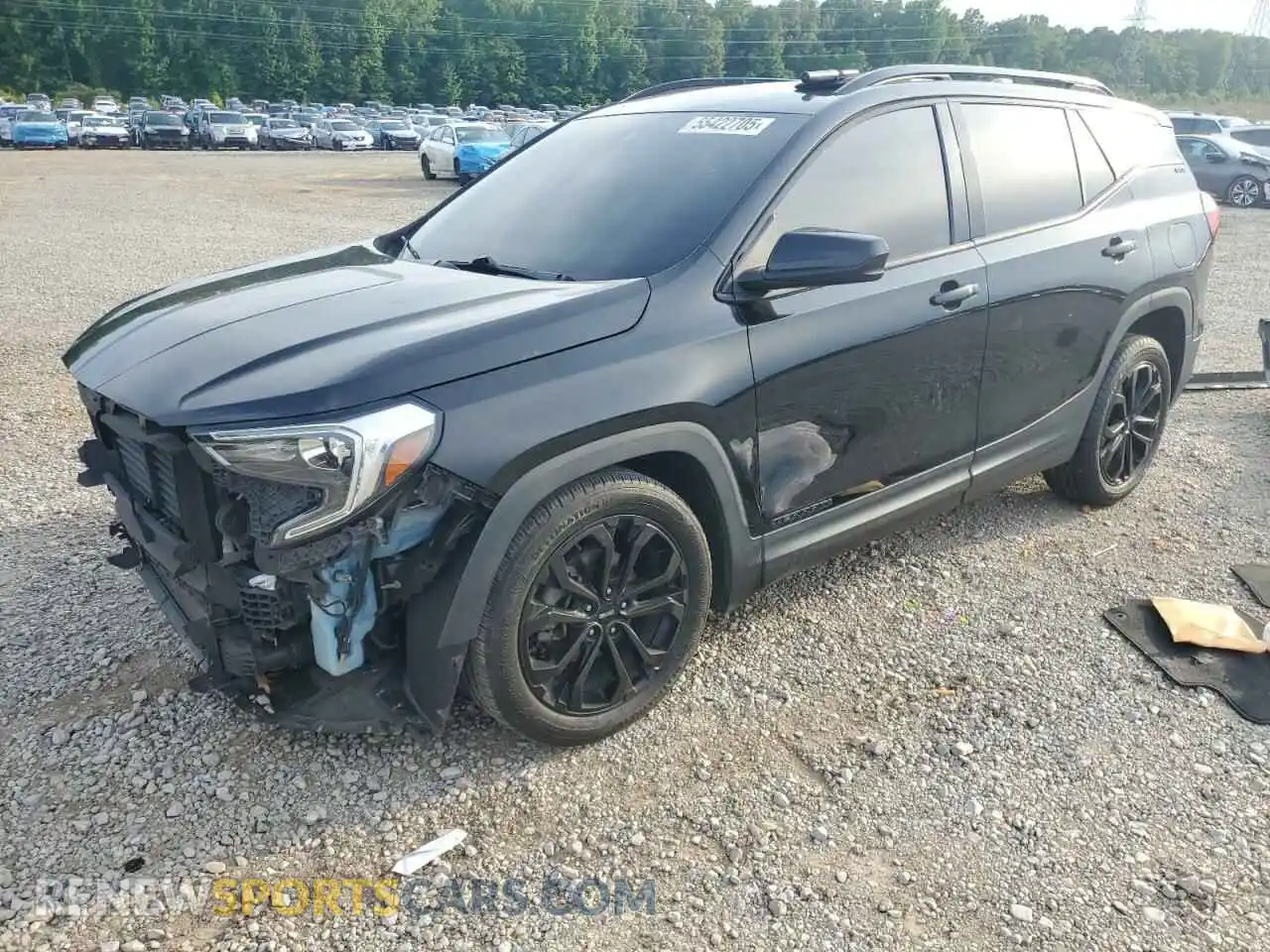 1 Photograph of a damaged car 3GKALMEV2LL129876 GMC TERRAIN 2020