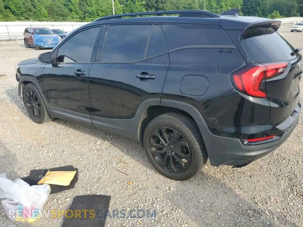 2 Photograph of a damaged car 3GKALMEV2LL129876 GMC TERRAIN 2020
