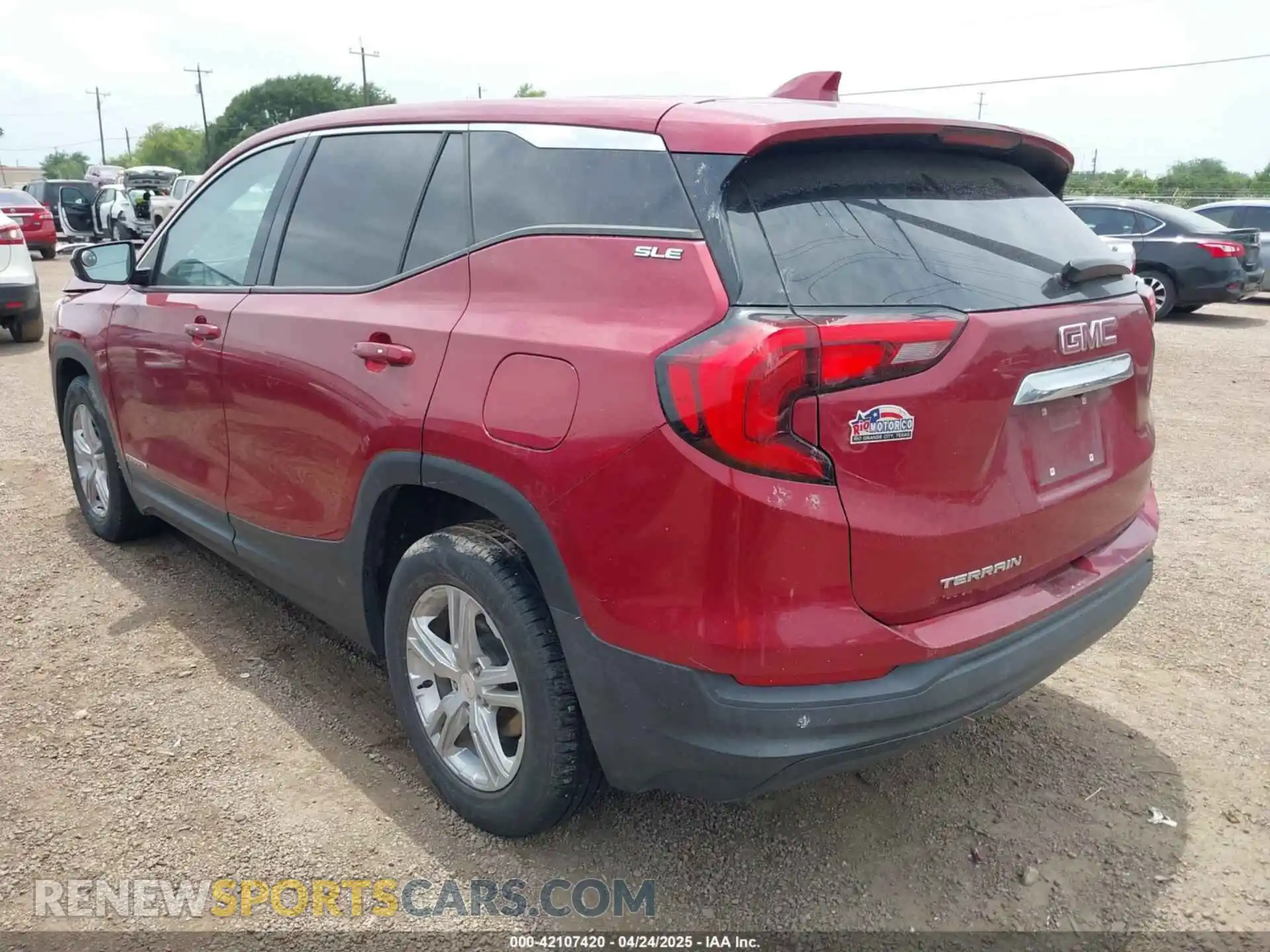 3 Photograph of a damaged car 3GKALMEV2LL137413 GMC TERRAIN 2020