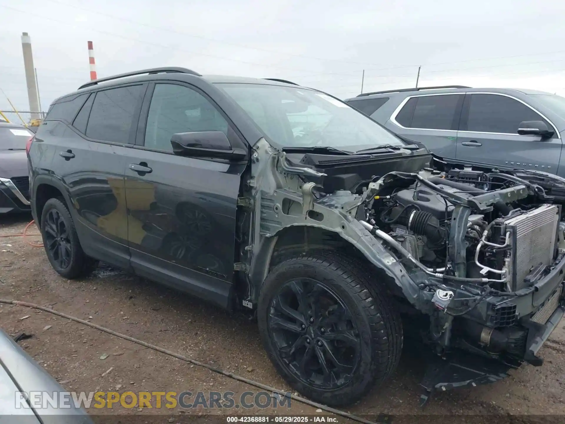1 fotografías del automóvil dañado 3GKALMEV2LL211283 GMC TERRAIN 2020